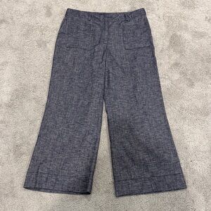 Theory Gray Wide Leg Pants